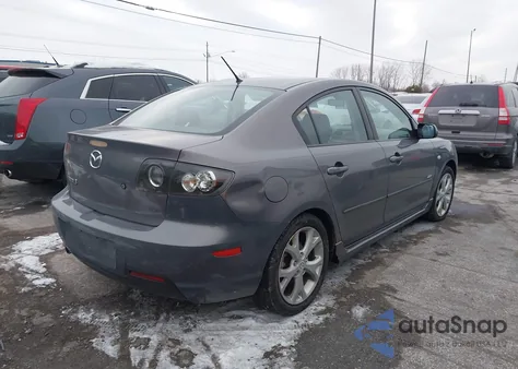 2008 Mazda Mazda3 S Grand Touring из США, поврежденный, VIN JM1BK323781870085
